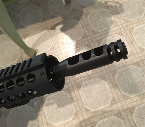 Pre-drilled on bottom for pinning <strong>muzzle</strong> brake to barrel. . Best muzzle device for 9mm pcc